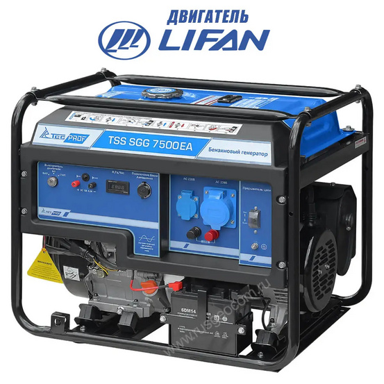 Бензиновый генератор TSS SGG 7500ЕA