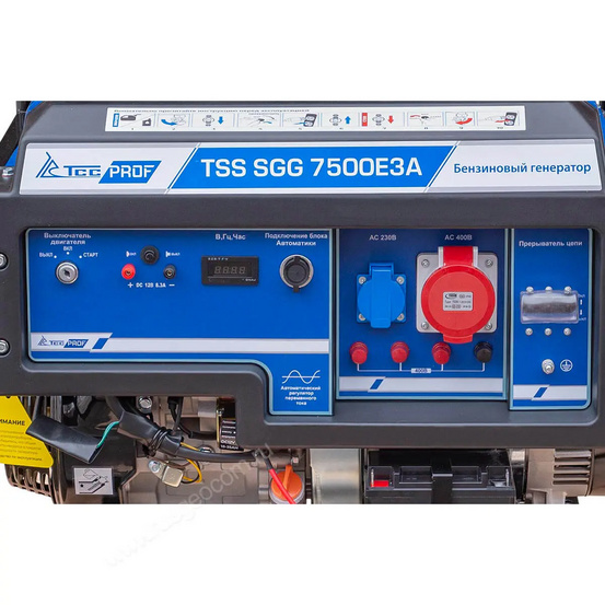Бензиновый генератор TSS SGG 7500Е3A С АВР