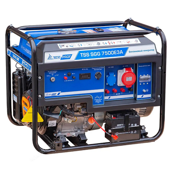 Бензиновый генератор TSS SGG 7500Е3A С АВР
