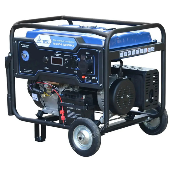 Бензиновый генератор TSS SGG 5000EHNA + шумозащитный кожух TSS МК-1.1 490777