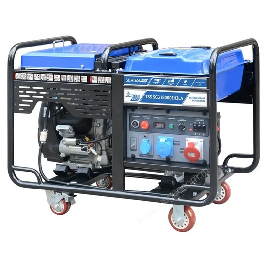 Бензиновый генератор TSS SGG 18000EH3LA 40L (190067) + шумозащитный кожух TSS МК-3.1 032279