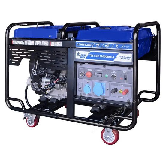 Бензиновый генератор TSS SGG 12000EHLA + шумозащитный кожух МК-2.1 (со сборкой, с установкой ДГУ ТСС)