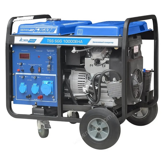 Бензиновый генератор TSS SGG 10000EHA + шумозащитный кожух МК-2.1 (со сборкой, с установкой ДГУ ТСС)