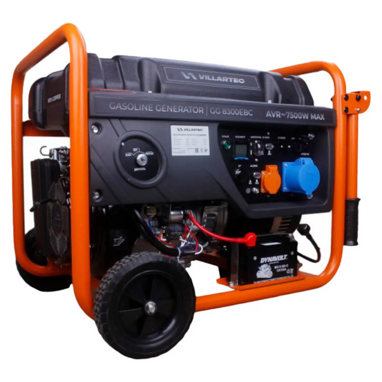 Бензиновый генератор Villartec GG 8300EBC