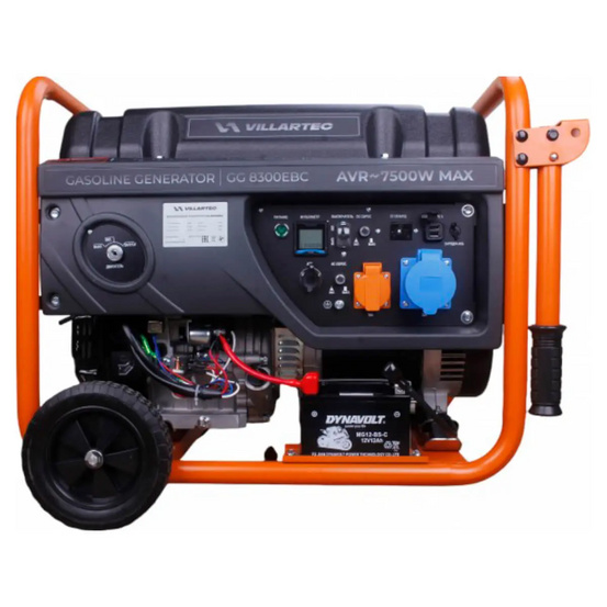 Бензиновый генератор Villartec GG 8300EBC