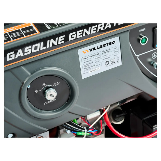 Бензиновый генератор Villartec GG7300EWC