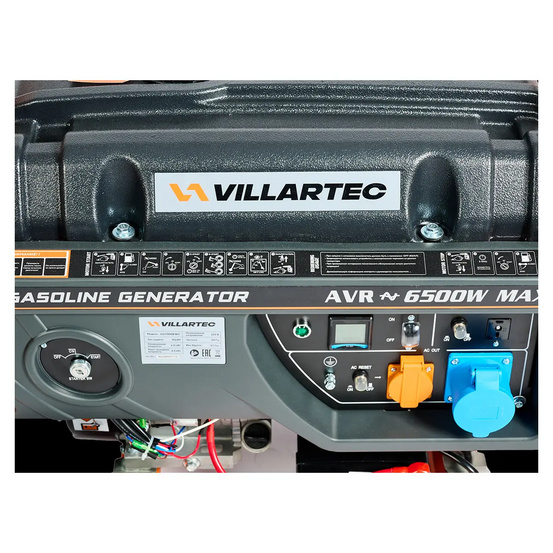 Бензиновый генератор Villartec GG7300EWC