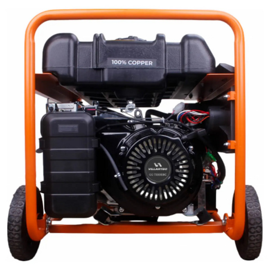 Бензиновый генератор Villartec GG 7300EBC
