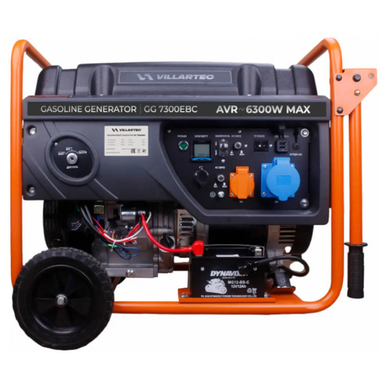 Бензиновый генератор Villartec GG 7300EBC