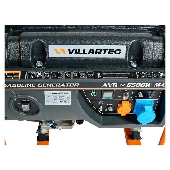Бензиновый генератор Villartec GG7300C