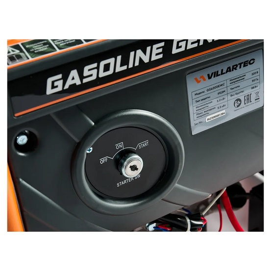 Бензиновый генератор Villartec GG6300EWC