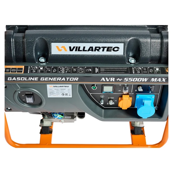 Бензиновый генератор Villartec GG6300C
