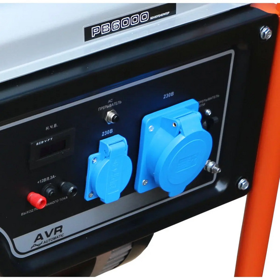 Бензиновый генератор Zongshen PB 6000 E
