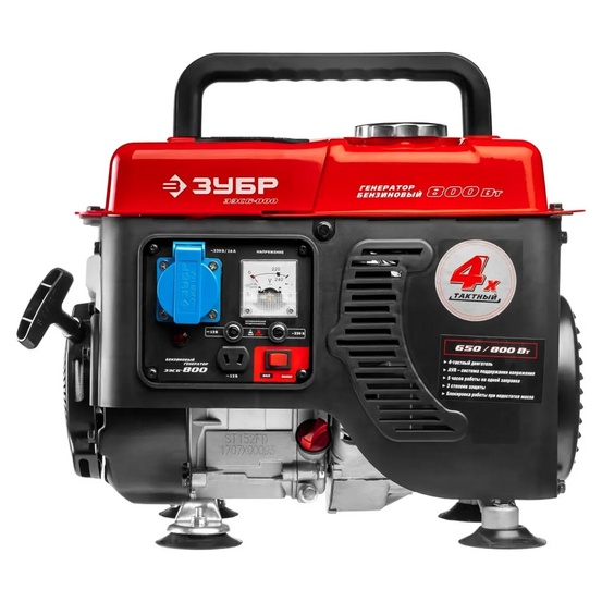 Бензиновый генератор ЗУБР ЗЭСБ-800
