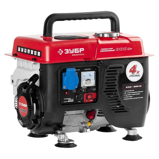 Бензиновый генератор ЗУБР ЗЭСБ-800