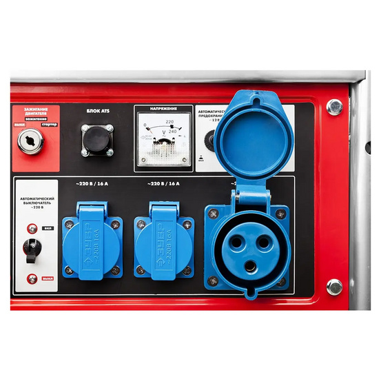 Бензиновый генератор ЗУБР ЗЭСБ-5500-ЭА