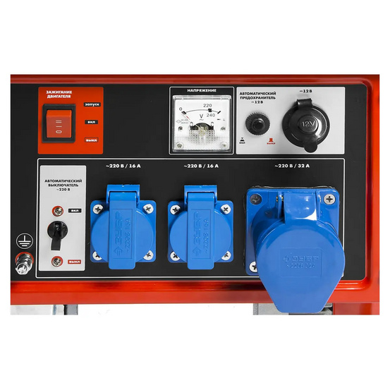 Бензиновый генератор ЗУБР ЗЭСБ-5500-Э