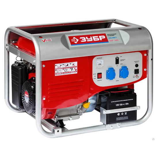 Бензиновый генератор ЗУБР ЗЭСБ-4000-Э