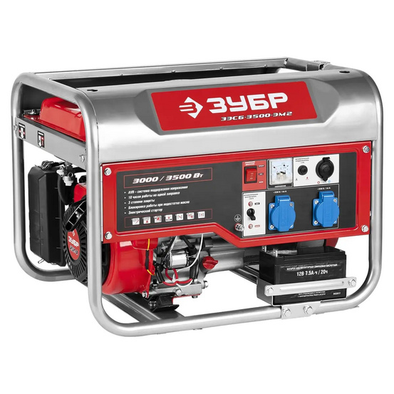 Бензиновый генератор ЗУБР ЗЭСБ-3500-ЭМ2