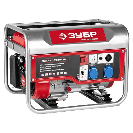Бензиновый генератор ЗУБР ЗЭСБ-3500