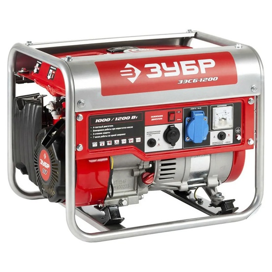 Бензиновый генератор ЗУБР ЗЭСБ-1200