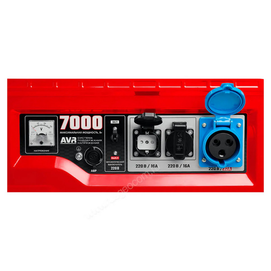 Бензиновый генератор ЗУБР СБА-7000 с АВР