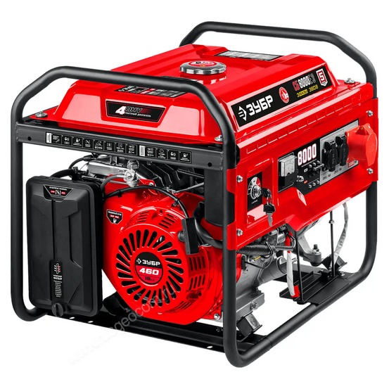 Бензиновый генератор ЗУБР СБ-8000Е-3