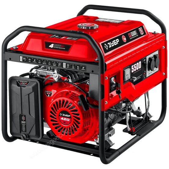 Бензиновый генератор ЗУБР СБ-5500Е