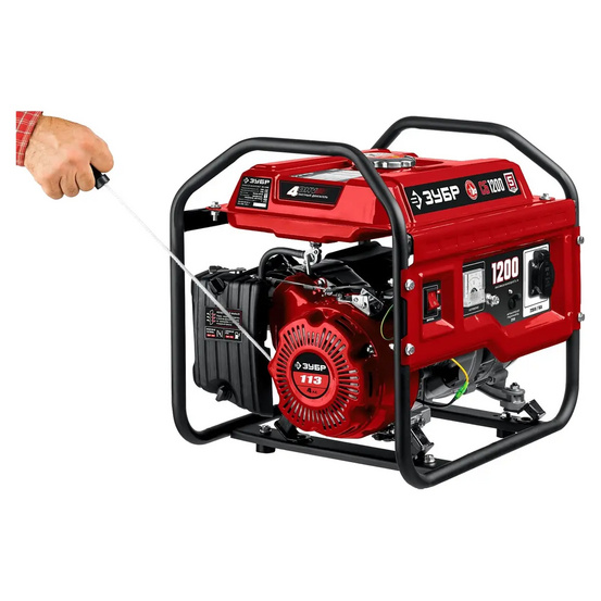 Бензиновый генератор ЗУБР СБ-1200