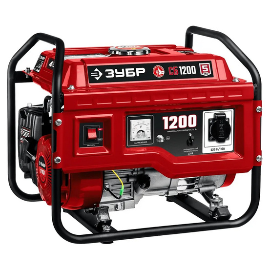 Бензиновый генератор ЗУБР СБ-1200