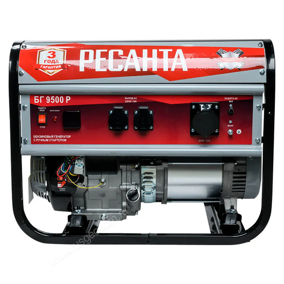 Бензиновый генератор Ресанта БГ 9500 Р