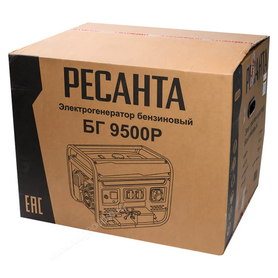 Бензиновый генератор Ресанта БГ 9500 Р