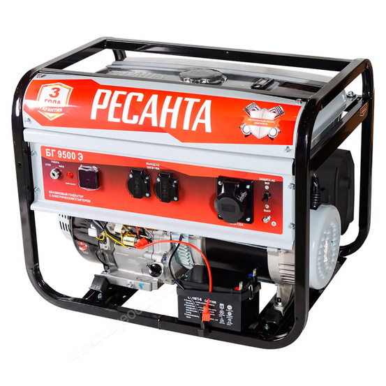 Бензиновый генератор Ресанта БГ 9500 Э