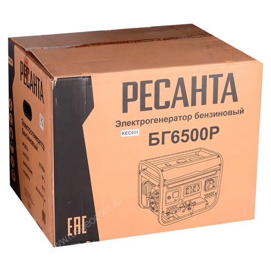 Бензиновый генератор Ресанта БГ 6500 Р