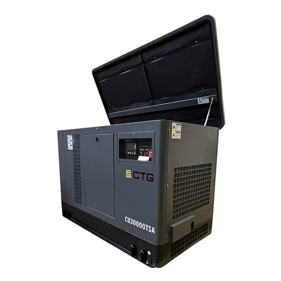 Гибридный генератор CTG CU30000TSA (газ и бензин)