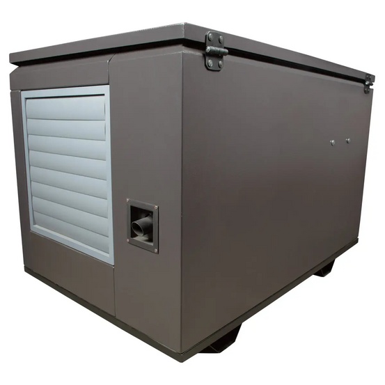 Генератор A-iPower A7000EAX в тихом зимнем кожухе 1200 RAL 8019