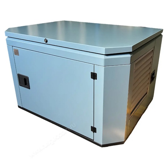 Генератор A-iPower A7000EAX в тихом зимнем кожухе 1200 RAL 7031