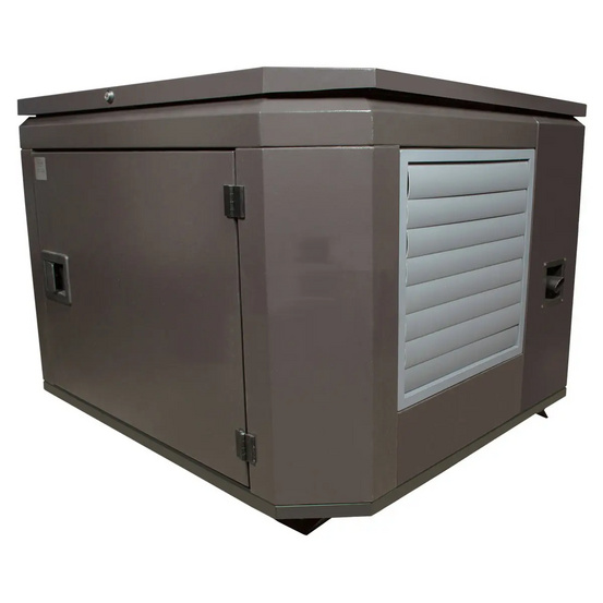 Генератор A-iPower A6000EAX в тихом зимнем кожухе 1200 RAL 8019 + блок автозапуска A-iPower 400 В, 25 А