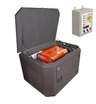 Генератор A-iPower A6000EAX в тихом зимнем кожухе 1200 RAL 8019 + блок автозапуска A-iPower 400 В, 25 А