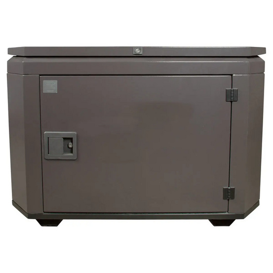 Генератор A-iPower A6000EAX в тихом зимнем кожухе 1200 RAL 8019 + блок автозапуска A-iPower 400 В, 25 А