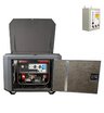 Генератор A-iPower A6000EAX в тихом зимнем кожухе 1200 RAL 7024 + блок автозапуска A-iPower 230 В, 50 А