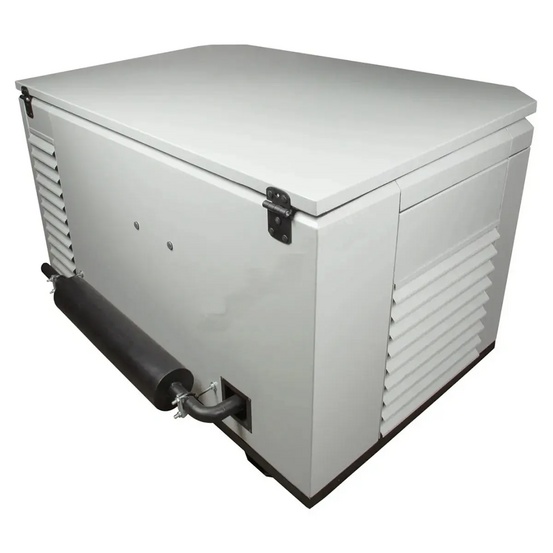 Генератор A-iPower A6000EAX в супертихом зимнем кожухе 1400SS RAL 7035 + блок автозапуска A-iPower 230В/400В 100А 8 ПИН