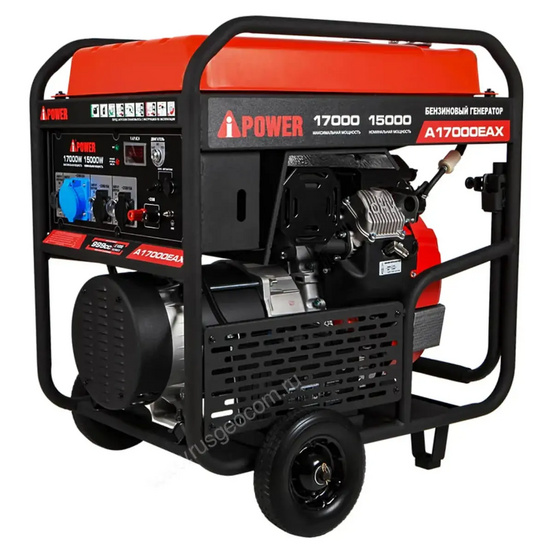 Бензиновый генератор A-iPower A17000EAX в тихом зимнем кожухе 1600 RAL 8019