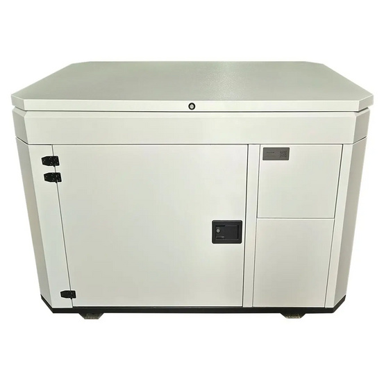 Бензиновый генератор A-iPower A17000EAX в тихом зимнем кожухе 1600 RAL 7035 + блок автозапуска A-iPower 230В/400В 100А 8 ПИН