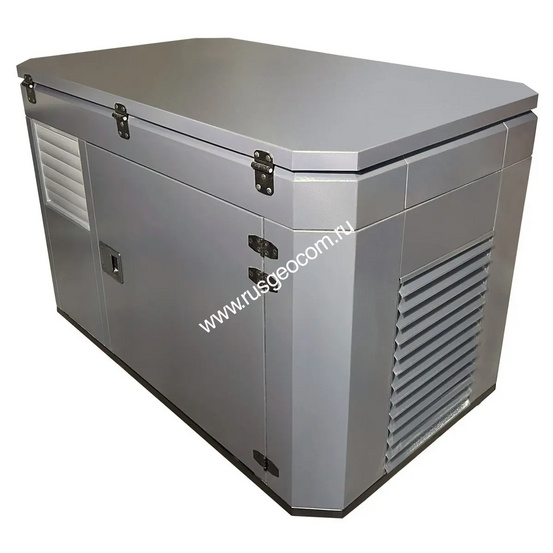 Бензиновый генератор A-iPower A17000EAX в тихом зимнем кожухе 1600 RAL 7024 + блок автозапуска A-iPower 230В/400В 100А 8 ПИН