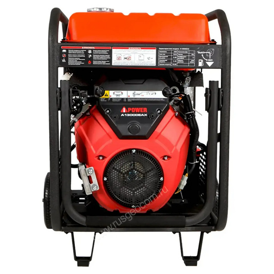 Бензиновый генератор A-iPower A13000EAX в тихом зимнем кожухе 1600 RAL 8019