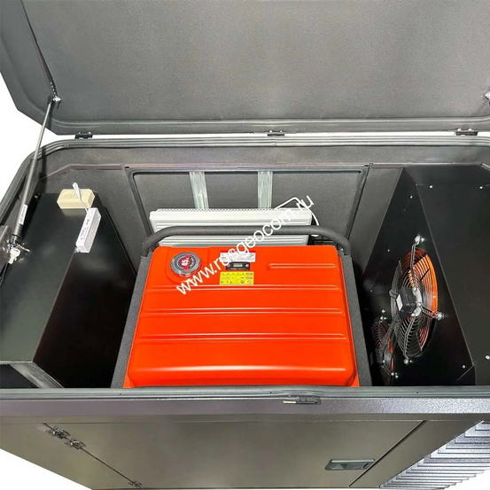 Бензиновый генератор A-iPower A13000EAX в супертихом зимнем кожухе 1700SS RAL 8019 + блок автозапуска A-iPower 230В/400В 100А 8 ПИН