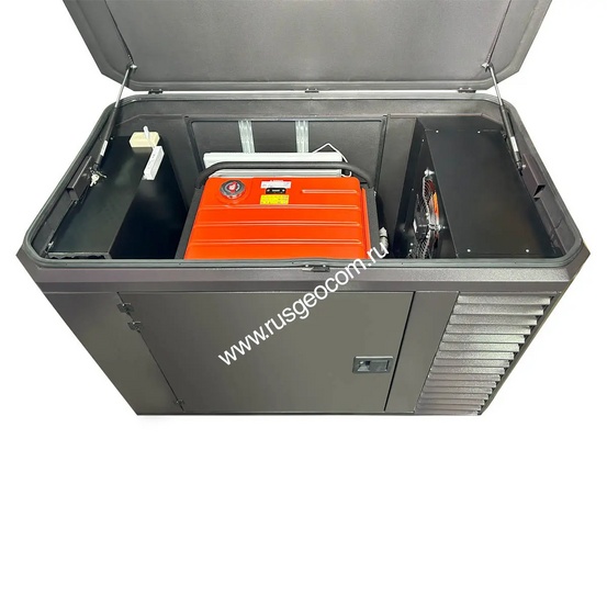 Генератор A-iPower A11000EAX в супертихом зимнем кожухе 1700SS RAL 8019