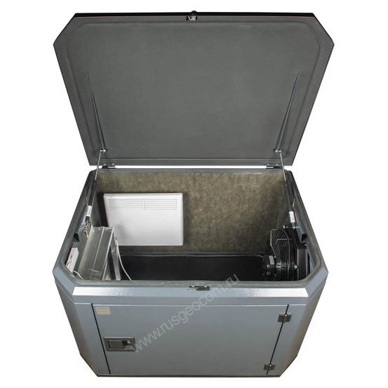 Бензиновый генератор SUNREKA G7500EAX в тихом зимнем кожухе 1200 RAL 7024