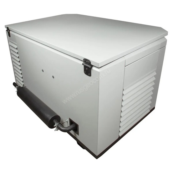 Бензиновый генератор SUNREKA G7500EAX в супертихом зимнем кожухе 1400SS RAL 7035